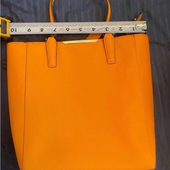 Coach Madison Saffiano Leather North/South Tote Handbag - Picture 11 of 12